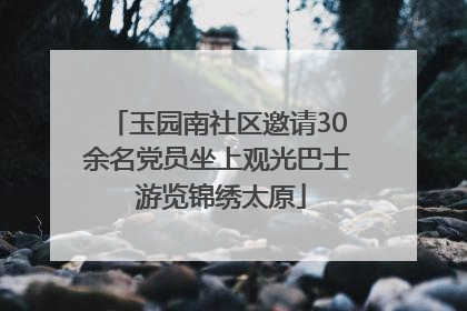 玉园南社区邀请30余名党员坐上观光巴士 游览锦绣太原