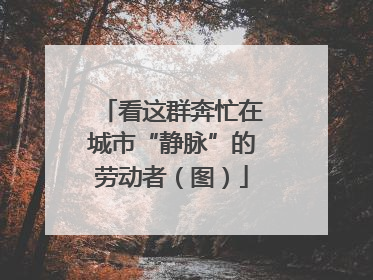 看这群奔忙在城市“静脉”的劳动者（图）