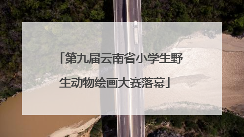 第九届云南省小学生野生动物绘画大赛落幕