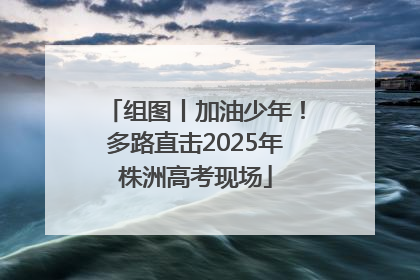 组图丨加油少年！多路直击2025年株洲高考现场