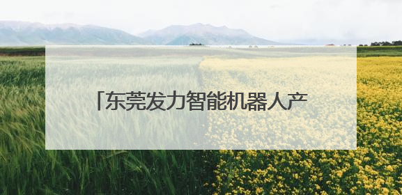 东莞发力智能机器人产业创新 狗熊机器人领跑低速无人驾驶赛道