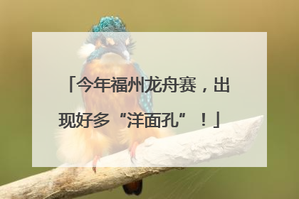 今年福州龙舟赛，出现好多“洋面孔”！