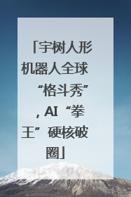 宇树人形机器人全球“格斗秀”，AI“拳王”硬核破圈