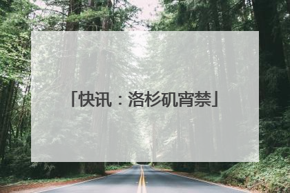 快讯：洛杉矶宵禁