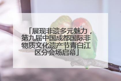 展现非遗多元魅力，第九届中国成都国际非物质文化遗产节青白江区分会场启幕