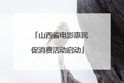 山西省电影惠民促消费活动启动