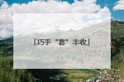 巧手“套”丰收
