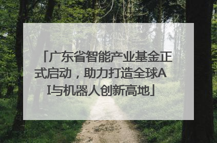 广东省智能产业基金正式启动，助力打造全球AI与机器人创新高地