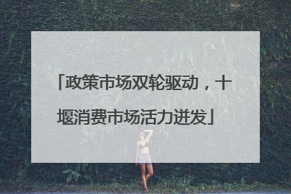 政策市场双轮驱动，十堰消费市场活力迸发