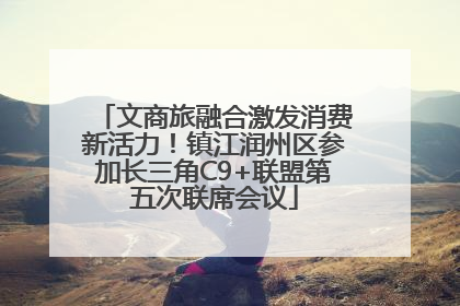 文商旅融合激发消费新活力！镇江润州区参加长三角C9+联盟第五次联席会议