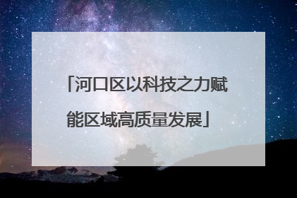 河口区以科技之力赋能区域高质量发展