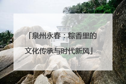 泉州永春：粽香里的文化传承与时代新风