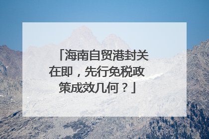 海南自贸港封关在即，先行免税政策成效几何？