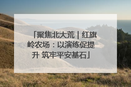 聚焦北大荒｜红旗岭农场：以演练促提升 筑牢平安基石