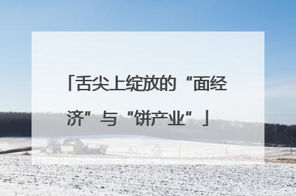 舌尖上绽放的“面经济”与“饼产业”