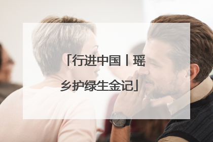 行进中国丨瑶乡护绿生金记