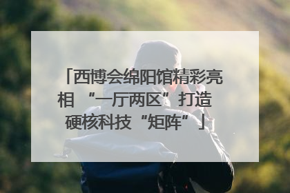 西博会绵阳馆精彩亮相 “一厅两区”打造硬核科技“矩阵”