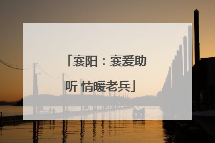 襄阳：襄爱助听 情暖老兵