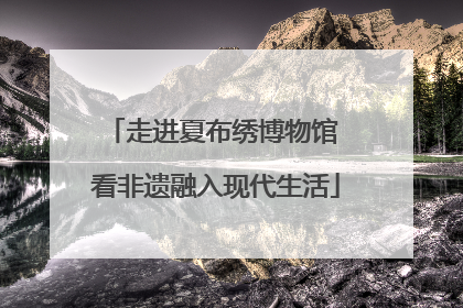 走进夏布绣博物馆 看非遗融入现代生活