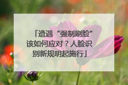 遭遇“强制刷脸”该如何应对？人脸识别新规明起施行
