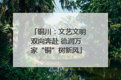 铜川：文艺文明双向奔赴 德润万家“铜”树新风