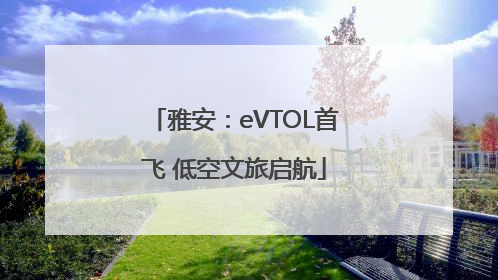 雅安：eVTOL首飞 低空文旅启航