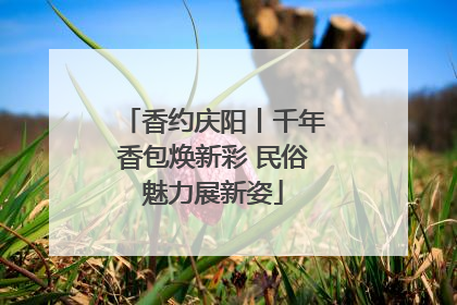 香约庆阳丨千年香包焕新彩 民俗魅力展新姿