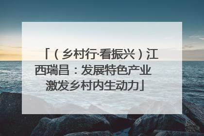 （乡村行·看振兴）江西瑞昌：发展特色产业 激发乡村内生动力