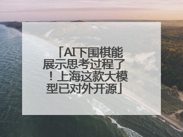 AI下围棋能展示思考过程了！上海这款大模型已对外开源